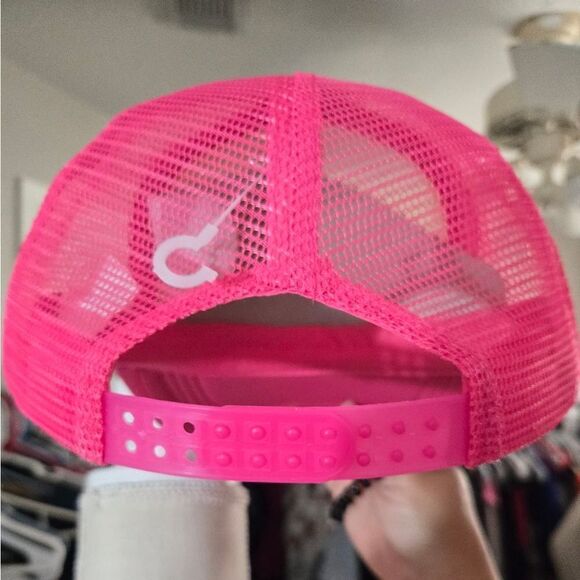 Garage pink and white snapback hat new! - Picture 5 of 5